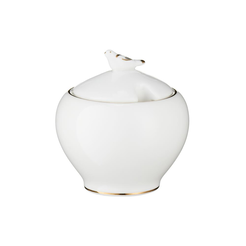 Cukiernica porcelanowa z ozdobnym uchwytem 10,5 cm PIAF