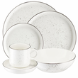 Serwis obiadowo kawowy na 6 osób porcelanowy POLVERE 10