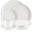 Serwis obiadowo kawowy na 6 osób porcelanowy POLVERE 10
