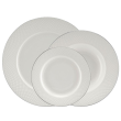 Serwis obiadowy porcelanowy Komplet talerzy na 12 osób BARI PLATIN 4