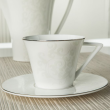 Waza porcelanowa platynowa linia MUREN platin 3