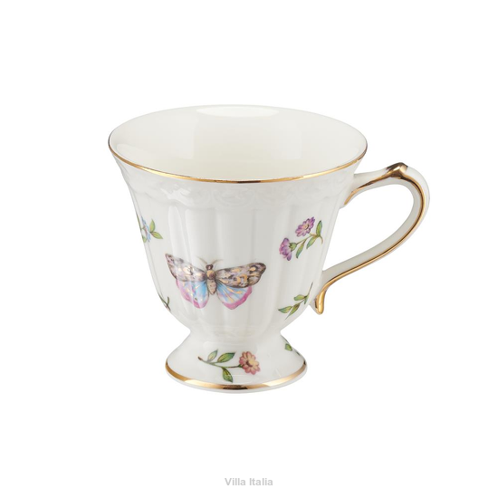 Filiżanka do kawy i herbaty z eleganckiej porcelany