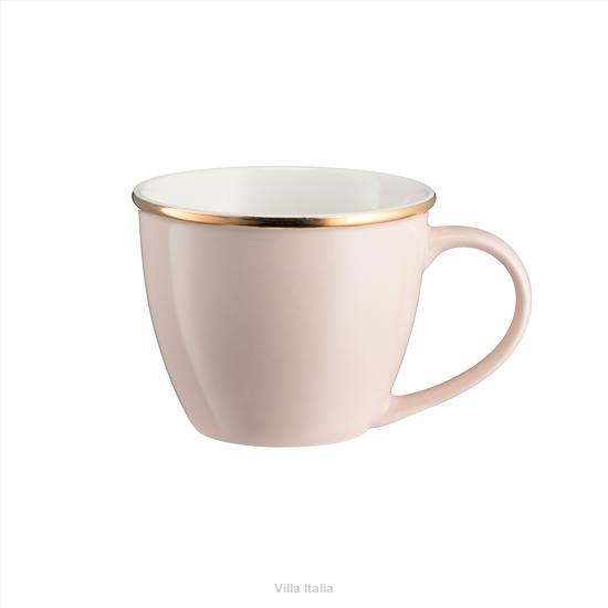 Filiżanka do kawy lub herbaty porcelanowa 220 ml bez spodka CANDY