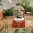 Szklana kula świąteczna 14 cm HOLY TIME 3