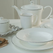 Salaterka porcelanowa miska 15 cm ARNICA platin 3