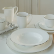 Salaterka porcelanowa miska 15 cm ARNICA platin 1