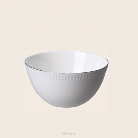 Salaterka porcelanowa miska 15 cm ARNICA platin