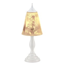 Porcelanowa lampa stołowa 60 cm LARISSA