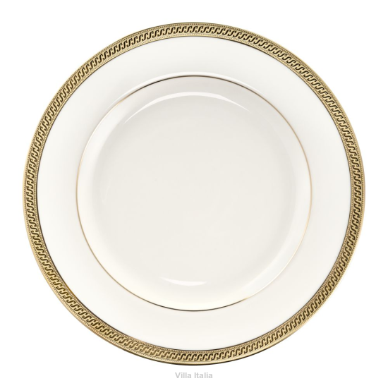 Talerz płytki obiadowy porcelanowy 27cm RARITA GOLD
