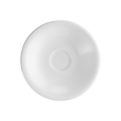 Filiżanka do espresso 100 ml porcelanowa ze spodkiem PLUS WHITE 1