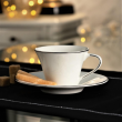 Serwis kawowy porcelanowy na 12 osób BIANCA 7