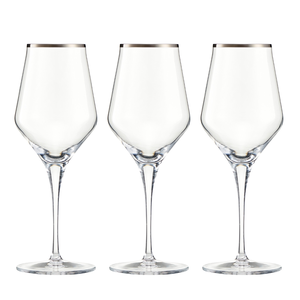 Kieliszki do wina czerwonego 450 ml 6 sztuk CONTESSA Platino