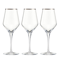 Kieliszki do wina czerwonego 450 ml 6 sztuk CONTESSA Platino