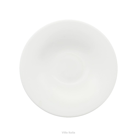 Spodek pod filiżankę do espresso 13 cm porcelanowy NAOMI WHITE