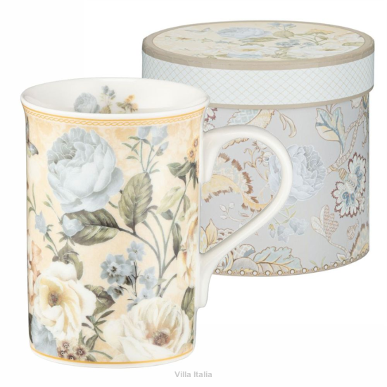 Kubek porcelanowy 300 ml w pudełku ozdobnym EMILY 