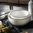 dekoracyjna salaterka z porcelany z małą miseczką Villa Italia