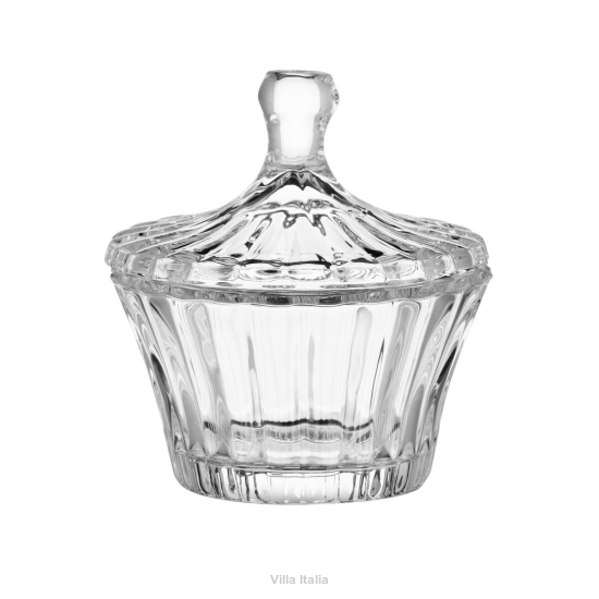Cukiernica szklana wysokość 14 cm FABIO 