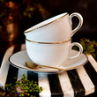 Serwis kawowy porcelanowy na 6 osób CAMILLA 2