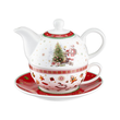 Zestaw do herbaty - dzbanek i filiżanka SANTA CLAUS 1
