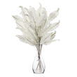 Gałązka sztuczna biało srebrna 60 cm 1