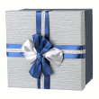 Opakowanie PUDEŁKO prezentowe 19 x 19 x 14 cm BLUE 2