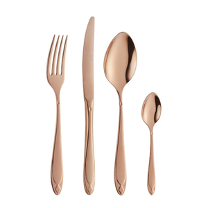 Zestaw sztućców na 6 osób 24 elementy IMPERIAL COPPER