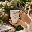 Kubek porcelanowy 340 ml ISABELLE 1