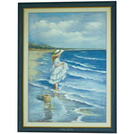 obraz Dziewczynka nad morzem