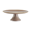 Patera na ciasto szklana 28 cm FIBER Beige 1