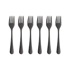 Komplet widelczyków do ciasta 6 sztuk ANTIQUE BLACK