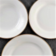 Serwis obiadowo kawowy porcelanowy na 12 osób z wazą CAMILLA 4
