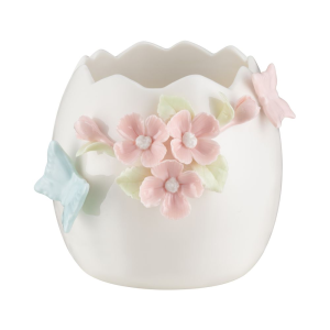 Jajko dekoracyjne porcelanowe Osłonka 11 cm LAURA