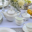 Dzbanek do herbaty porcelanowy platynowa linia 1,3 litra FLORIAN 1
