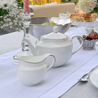 Dzbanek do herbaty porcelanowy platynowa linia 1,3 litra FLORIAN 2