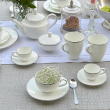 Dzbanek do herbaty porcelanowy platynowa linia 1,3 litra FLORIAN 7