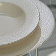 Talerz głęboki 22 cm porcelanowy BOLERO 1