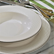 Talerz głęboki 22 cm porcelanowy BOLERO 2