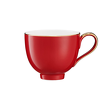 Serwis kawowy na 6 osób porcelanowy Zestaw prezentowy Lady In Red 15