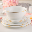 Salaterka Misa porcelanowa 21 cm OPERA GOLD 5