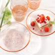 Szklanka różowa 270 ml RENEE 6