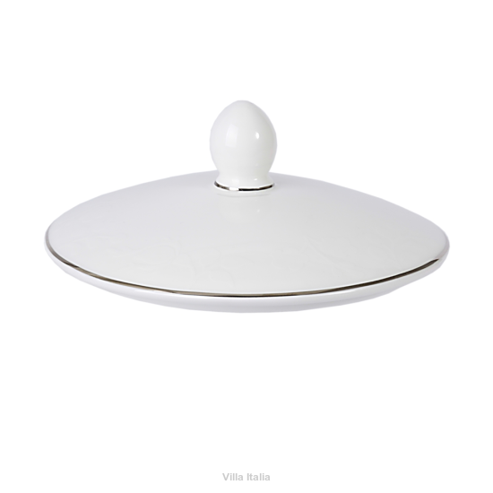 Przykrywka do wazy 17 cm porcelanowa BIANCA