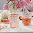 Szklanka różowa 250 ml ISADORA 2