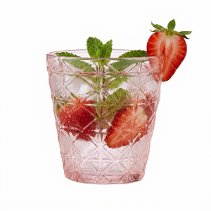 Szklanka różowa 250 ml ISADORA