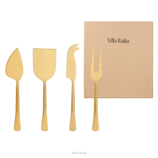 Zestaw sztućców do sera 4 sztuki GATTO
