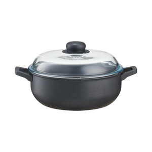 Garnek niski z pokrywką 24 cm NATURA