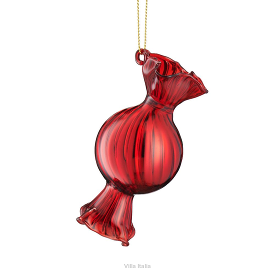 bombka cukierek czerwony