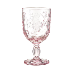 Kieliszek do wody różowy 280 ml MERIDA