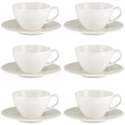 Zestaw filiżanek do kawy 220 ml 6 sztuk NEO SILK