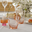Szklanka wysoka różowa 330 ml PERLATO 2