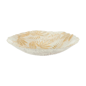 Misa na owoce 40 cm Salaterka szklana AMAZON Gold